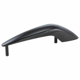 Garde-boue Piaggio 135 mm Noir Brillant