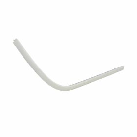 Bordo PIAGGIO pedana CM298612 plastica bianco sinistro