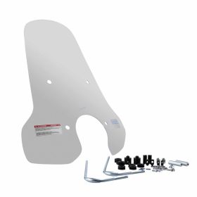 Parabrezza PIAGGIO 550 mm chiaro con kit montaggio omologato