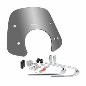 Parabrezzino PIAGGIO CRUISER 170x480 mm omologato per materiale montaggio incluso