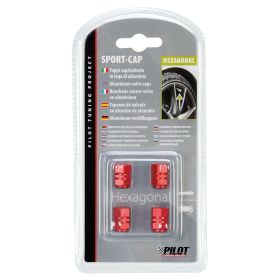Sport-Cap Hexagonal - Rosso