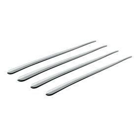 MIRROR-TRIMS 4, CHROMED ADHESIVE DECORATIONS, 4 PCS - 170 MM PILOT