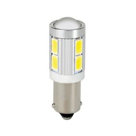 LED Pilot Lamp Series 9/32V 10 SMD T4W BA9s 2 pcs White