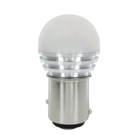 Pilot Mega-Led Lamp 9 10/30V 1SMD x 9 chips P21/5W BAY15d White