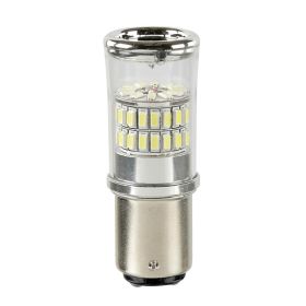 Mega-Led Pilot Birne 48 12/28V 48 SMD x 1 Chip P21/5W BAY15d