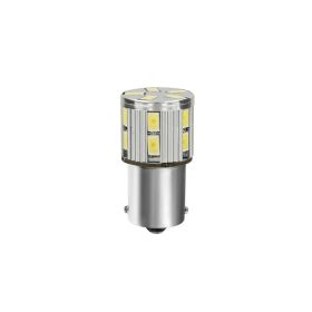 LED Pilot Lamp Series 10/30V 17 SMD x 1 chip P21W BA15s White