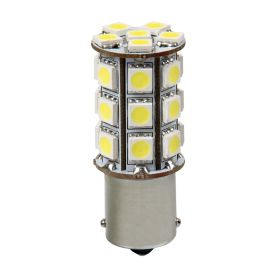 LED Pilot Lamp Series 12V 27 SMD x 3 chips P21W BA15s White