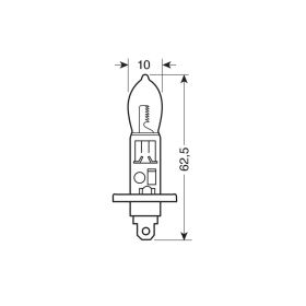 Halogen Xenium Race lamp H1 55W 12V P14.5s 2 pcs