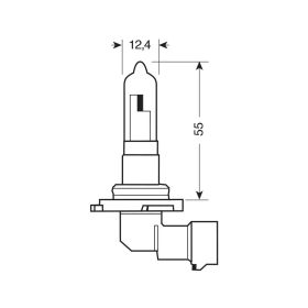 Halogen Lamp Pilot Blu-Xe HB3 9005 65W 12V P20d 2pcs