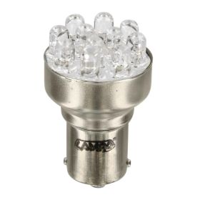 12V MULTI-LED LAMP 11 LED - (P21W) - BA15S - 1 PCS- D/BLISTER - AMBER PILOT