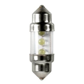 12V FESTOON LAMP 3 LED - 10X31 MM - SV8,5-8 - 2 PCS- D/BLISTER - WHITE PILOT
