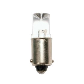 12V MICRO LAMP 1 LED - (T4W) - BA9S - 2 PCS- D/BLISTER - WHITE PILOT