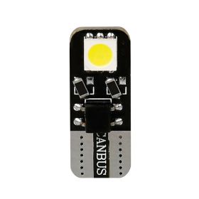 Hyper-Led Pilot Lamp 6 12V 2 SMD x 3 chips T10 Bifocus W2.1x9.5d 2 pcs White
