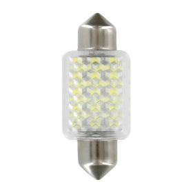 Pilot LED Lamp Series 12V 27 SMD x 1 chips 15x35 mm SV8.5-8 White