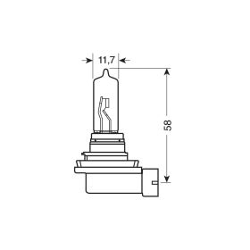 Pilot Xenon-Halogenlampe H9 65W 12V PGJ19-5 2 Stück