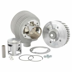 PINASCO 177 cc cylinder in aluminum 2 ports 63 mm stroke 57 mm with head