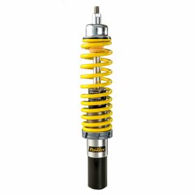 Amortisseur avant PINASCO Noir/Argent avec ressort jaune réglable