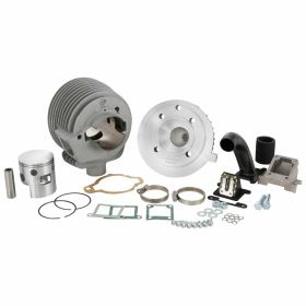 PINASCO 160cc Cylinder Kit Aluminum 5 Transfers 60mm Stroke 57mm Head and Valve Included