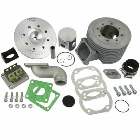 Cilindro PINASCO Zuera VTR 145 cc 5 travasi corsa 51mm con testa e collettore