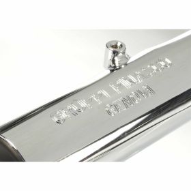PINASCO Racing exhaust in chrome steel silencer for wide right tire