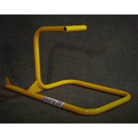 Rigid yellow engine mount support for PLC installation