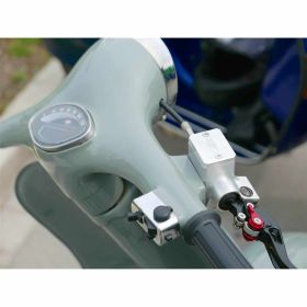 Kit de leviers en aluminium noir PM Pro CNC pour pompe de frein Grimeca 2 pièces