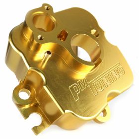 Aluminium-PM-Kopf mit elegantem und langlebigem anodisiertem Golddeckel