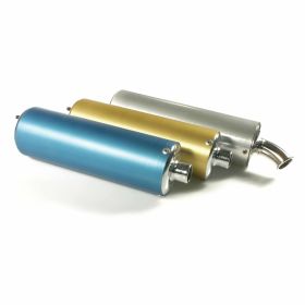 PM Schalldämpfer Ø 76 mm in anodisiertem Gold einzigartig in Stil und Leistung