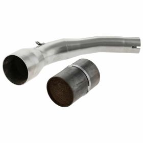 Collecteur en acier inoxydable POLINI avec catalyseur standard-E approuvé