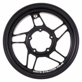 Jante en aluminium POLINI 2.5x10 pour roue arrière moulée sous basse pression