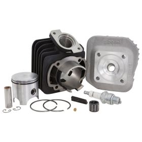 Cylindre de course POLINI 68cc en fonte ductile axe de 47mm alésage de 12mm avec tête