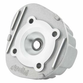 Cylindre POLINI 75 cc en fonte avec 6 transferts course de 43 mm avec culasse incluse