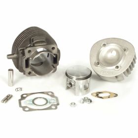 Cilindro POLINI Racing 102 cc in ghisa nodulare 6 travasi testa inclusa