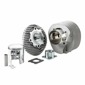 POLINI Cylinder 221 cc 7 Transfers Aluminum Head and Meteor Piston Included