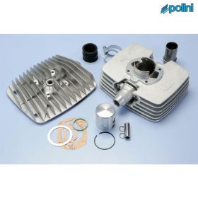 POLINI Racing Cylinder 80cc Aluminum 48mm Stroke 44mm with Head and 1 Ring Piston