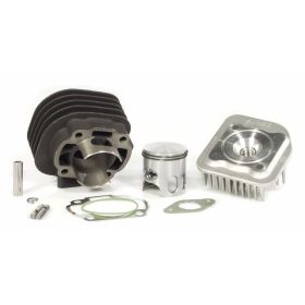 POLINI Racing Cylinder 68cc in cast iron 47mm piston 2 rings 10mm pin with head