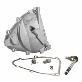 Couvercle d'embrayage en aluminium argent POLINI