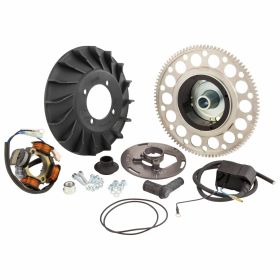 POLINI Digital Ignition with Stator Gray Fan Coil and 1400g Flywheel