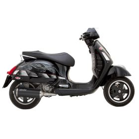 Silencieux POLINI Racing acier silencieux aluminium noir Slip-On homologué norme-E