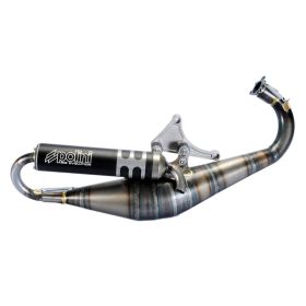 POLINI Racing Evolution exhaust in steel black silencer