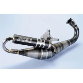 POLINI Racing Big Exhaust in Steel Black Silencer