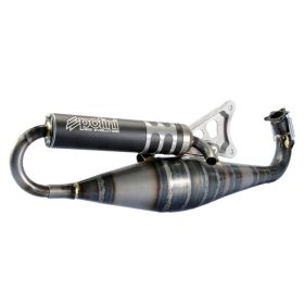 Échappement POLINI Racing Evolution 10 en acier avec silencieux noir