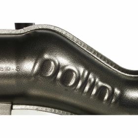 POLINI Racing Banana Sport Exhaust Black Steel Silencer Silver Aluminum Lefthand