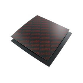 LASTRA LAMELLE IN FIBRA DI CARBONIO 110X110 MM SPESSORE 0,45 MM ROSSO POLINI