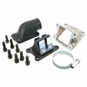 Manifold POLINI 25mm pour Minarelli vertical avec grande soupape à lamelles