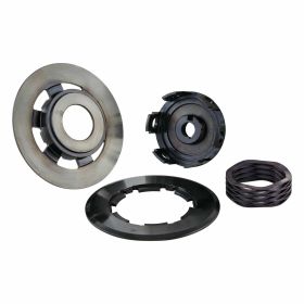 Embrayage POLINI Sport Wave 3 rondelles 4 disques panier ressort 1 mm