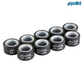 Rouleaux POLINI 20x12 mm 8.0 pour scooter Ensemble de 9 pièces