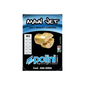 SET GETTI MASSIMO POLINI 360.0006 DELLORTO 5MM 100 - 109