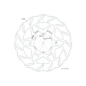 Disque frein moto POLINI P175.0054