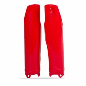 Coppia copristelli forcella POLISPORT rosso per Honda